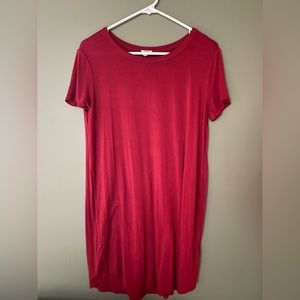 Red Garage Tshirt Dress
